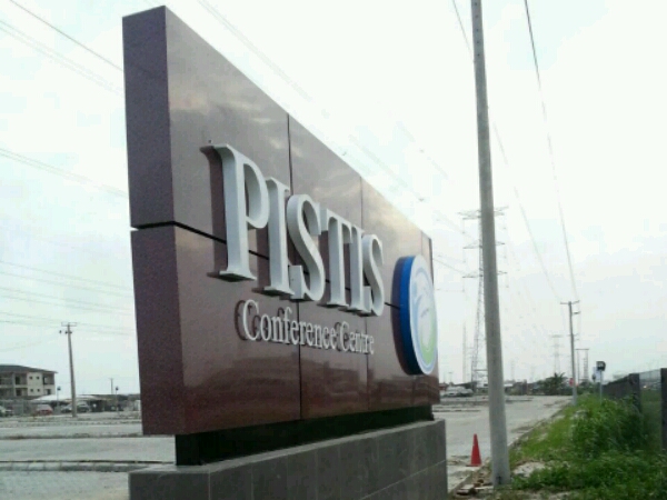 pistis conference pylon signage - Goldfire Nigeria Limited