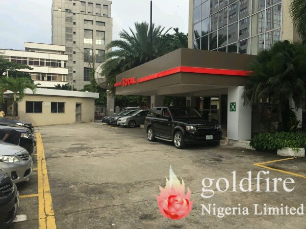 Total head office branding and signage - Goldfire Nigeria Limited - Best signage company in lagos nigeria
