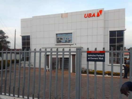 Installation of 3D signage, internal signs, outdoor signs and no parking signs for UBA - Jos 1 Branch, Plateau State by Goldfire Nigeria Limited.