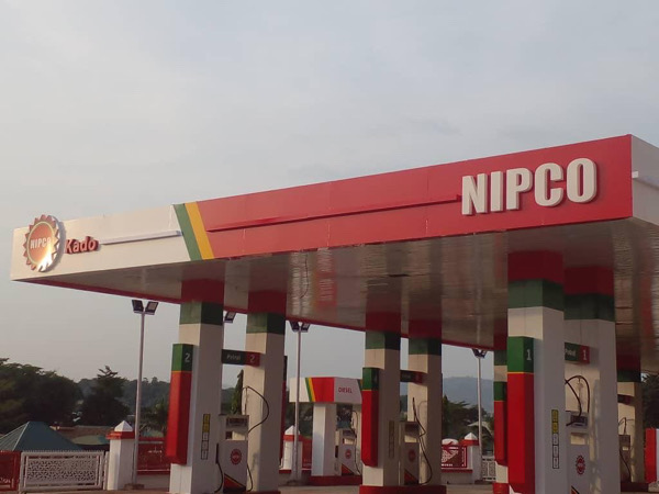 NIPCO station- Kado, Abuja fully branded by Goldfire Nigeria limited.
