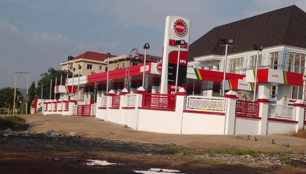 NIPCO station- Kado, Abuja fully branded by Goldfire Nigeria limited.
