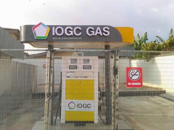 Station Branding for IOGC Alagbado (Ibile Oil & Gas Corporation)