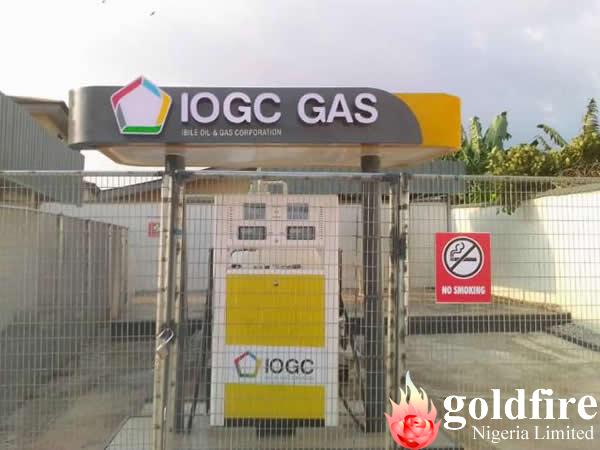 Station Branding for IOGC Alagbado (Ibile Oil & Gas Corporation)