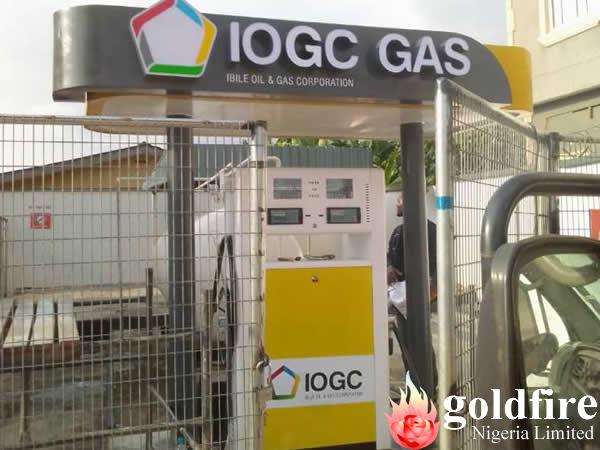 Station Branding for IOGC Alagbado (Ibile Oil & Gas Corporation)