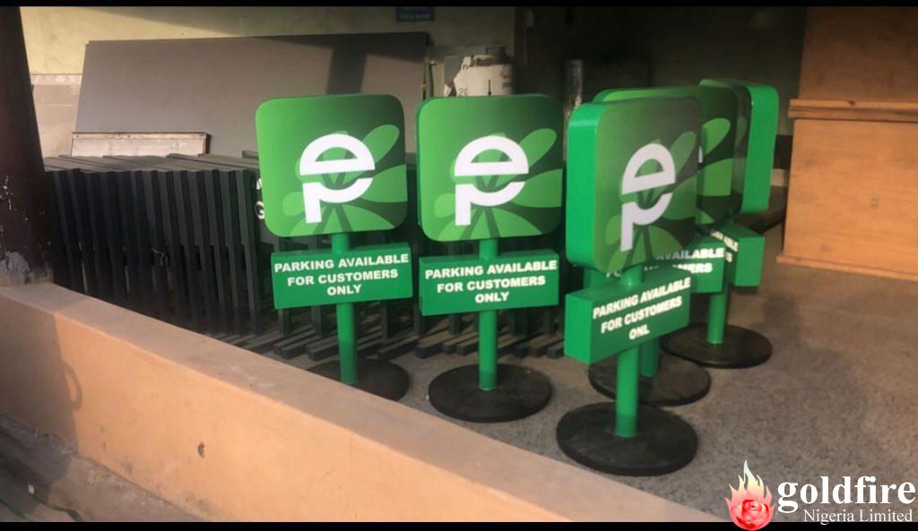 No Parking Signs - Prince Ebeano Supermarket