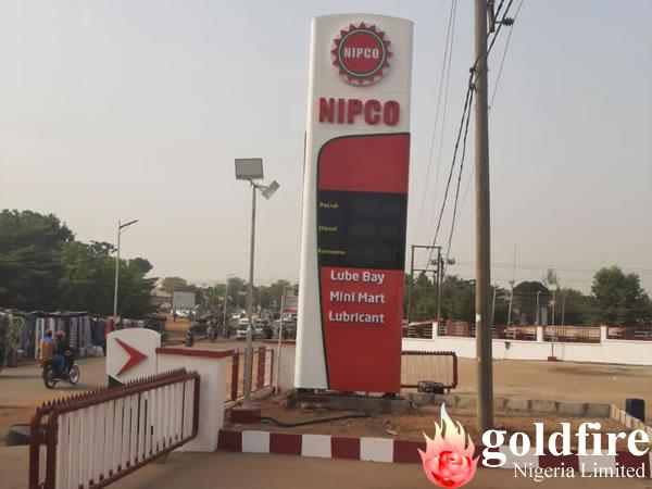 Signage Branding NIPCO Station - Gwagwalada, Abuja