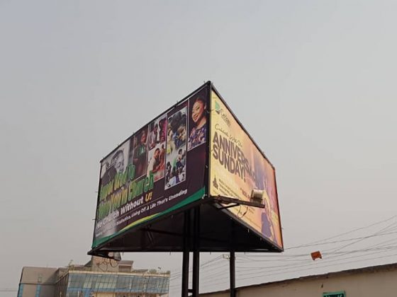 Signage Cedar House of Grace Church - Oniru, Lekki (1)