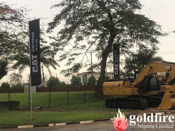 Mantrac Flagpole Signage and Banners at Oregun office, Ikeja