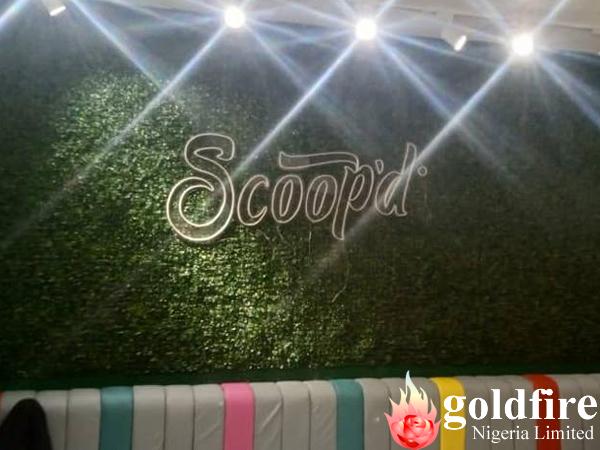 Signage: Scoopd- Gateway Mall, Abuja