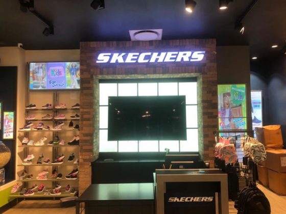 Signage: Skechers - Ikeja City Mall - Lagos