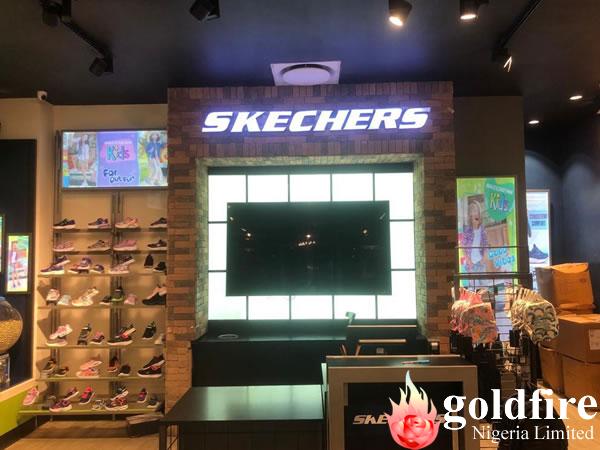 Signage: Skechers - Ikeja City Mall - Lagos