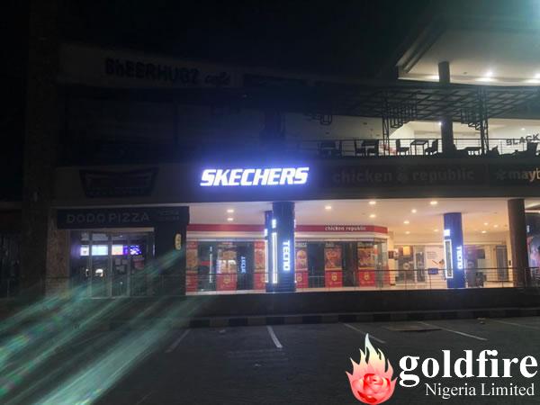 Signage: Skechers - Ikeja City Mall - Lagos