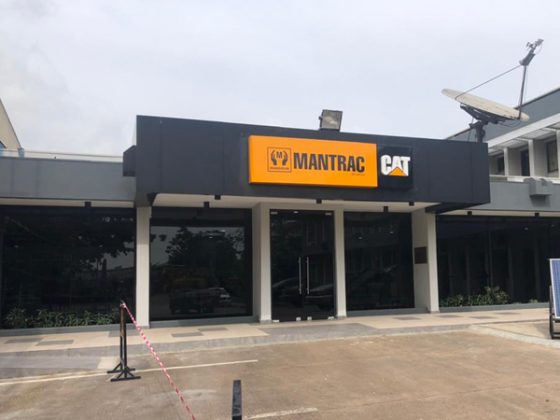 Production & Installation of Mantrac Non-Illuminated Signage at Head office, Oregun , Ikeja.