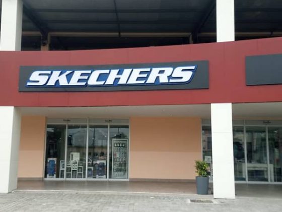 Skechers and Adidas illuminated Signage at Port-harcourt mall