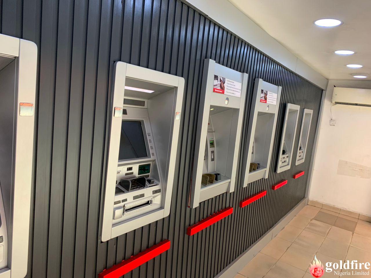 External branding of ATM using WPC material for Cladding at UBA, kano ...